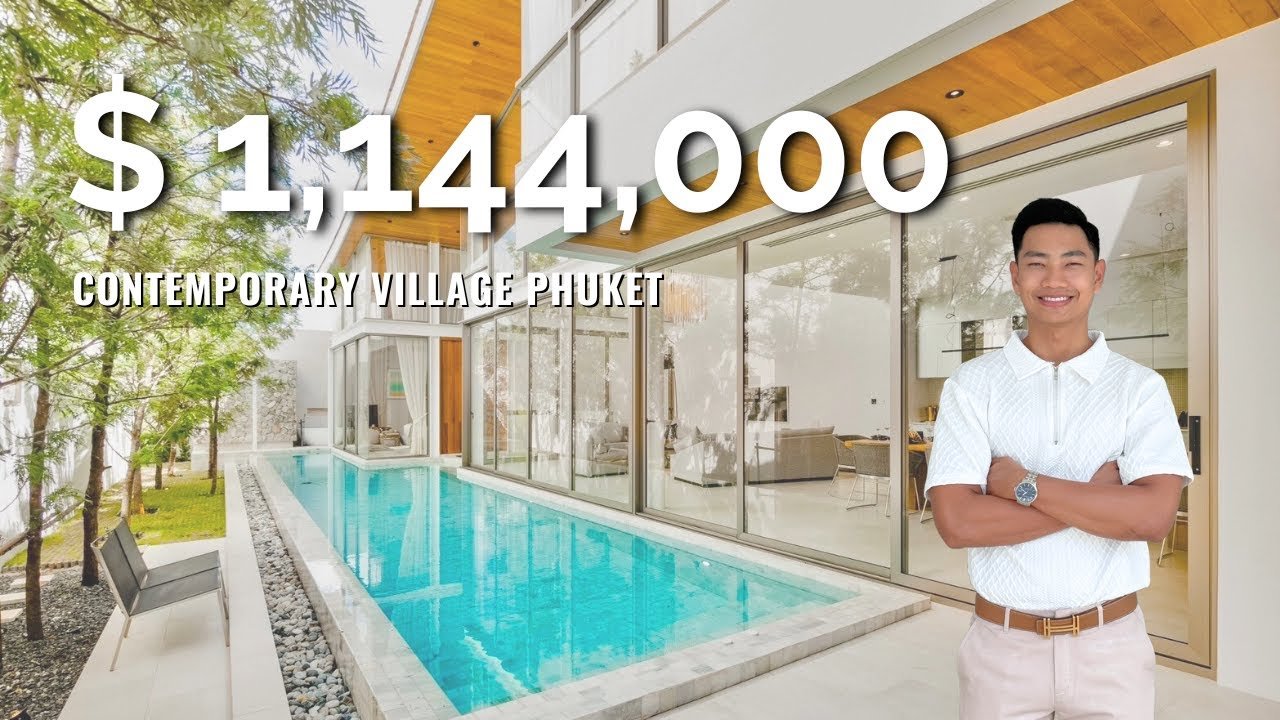 Exploring $1.14 M Stylish Contemporary Pool Villa Phuket!