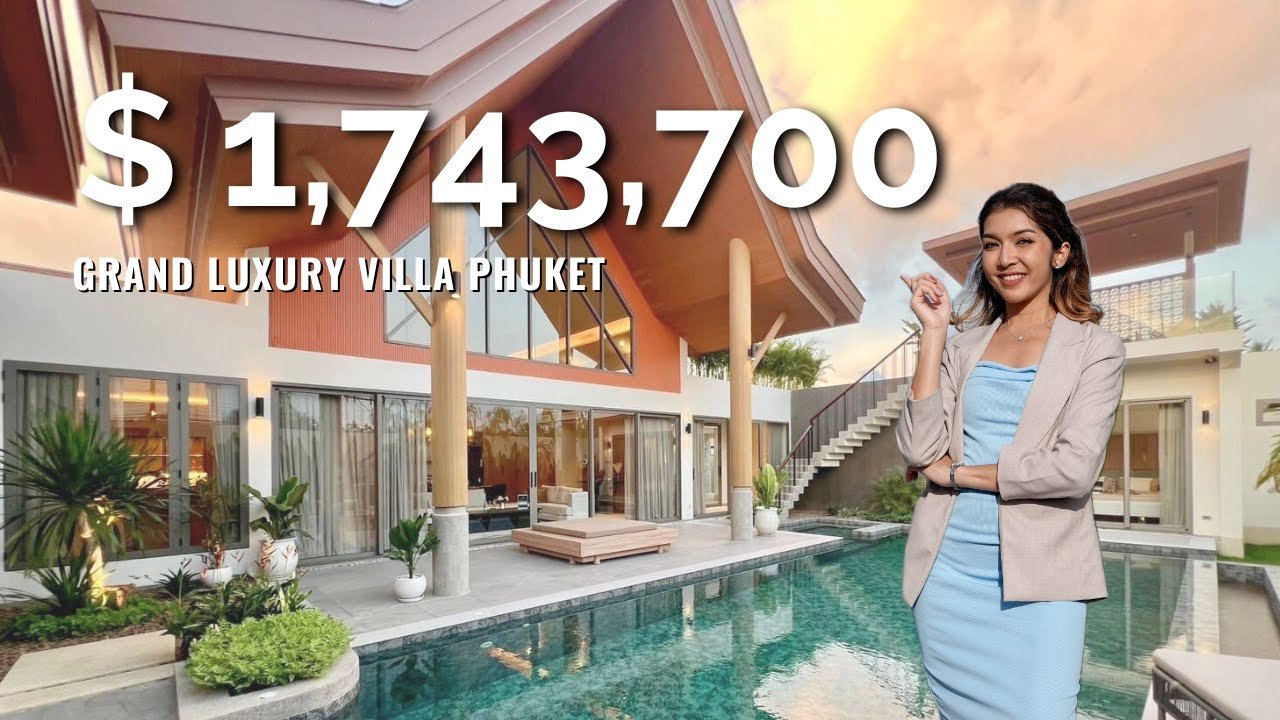 Touring $1.74 M Stylish Luxury Pool Villa in Phuket !